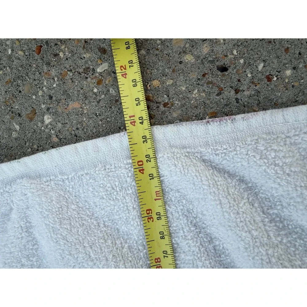 Cannon Vintage Christmas Angle Bath Towel Red‎ Green White 24